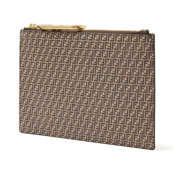 Fendi Brown Bag Clutch Leather - Picture 1 of 7